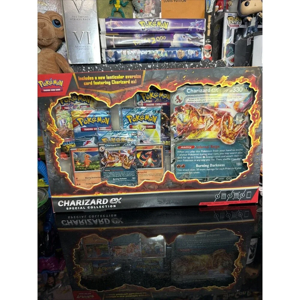 2024 Pokemon TCG Charizard ex Special Collection Box Sealed 5 Booster Packs NEW